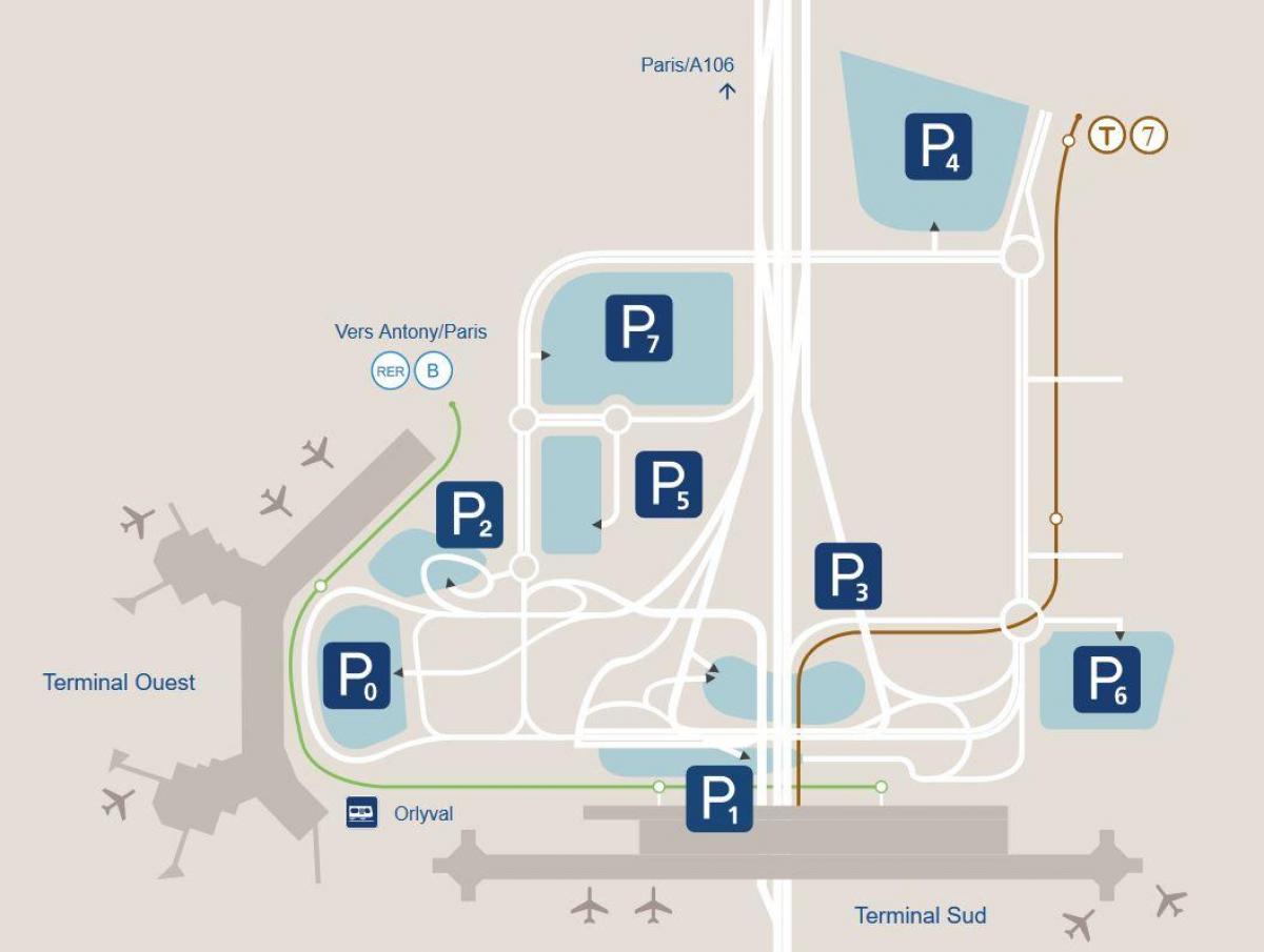 Քարտեզ Օռլի օդանավակայան