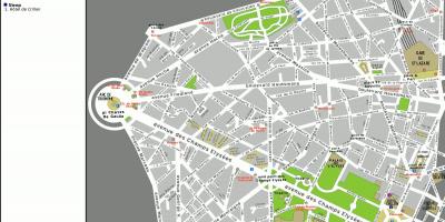 Քարտեզ 8-րդ շրջանում ' Փարիզի