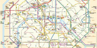 Քարտեզը ավտոբուսային РАТП