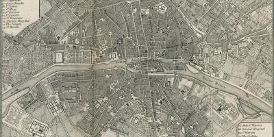 Քարտեզ Փարիզի 1800