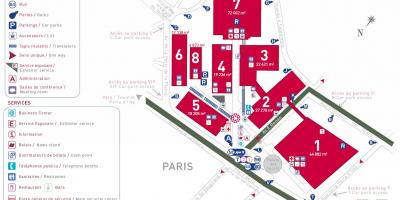 Քարտեզ Փարիզյան Էքսպո